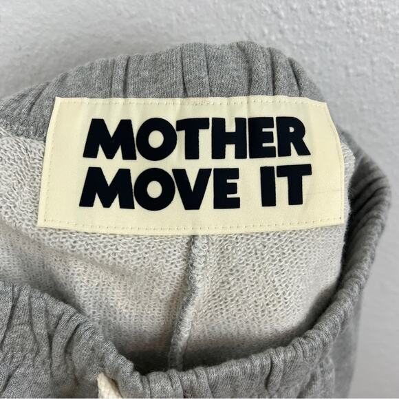 MOTHER Move It | NEW Gray Sweatpants The Bender Ankle 100% Cotton Athleisure XS - Picture 6 of 9